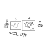 56029823AE - : Forward Facing Camera for Jeep: Gladiator Image