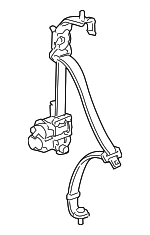 4828TK8A00ZD - Electrical: Belt &amp; Retractor for Honda: Odyssey Image