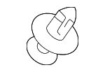 9046707220 - Body: Lower Molding Lower Clip for Toyota Image