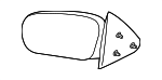 22688826 - Body: Mirror Assembly for Pontiac: Grand Am Image