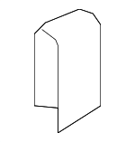 N91242501 - Body: Bumper Cover Nut for Porsche Image