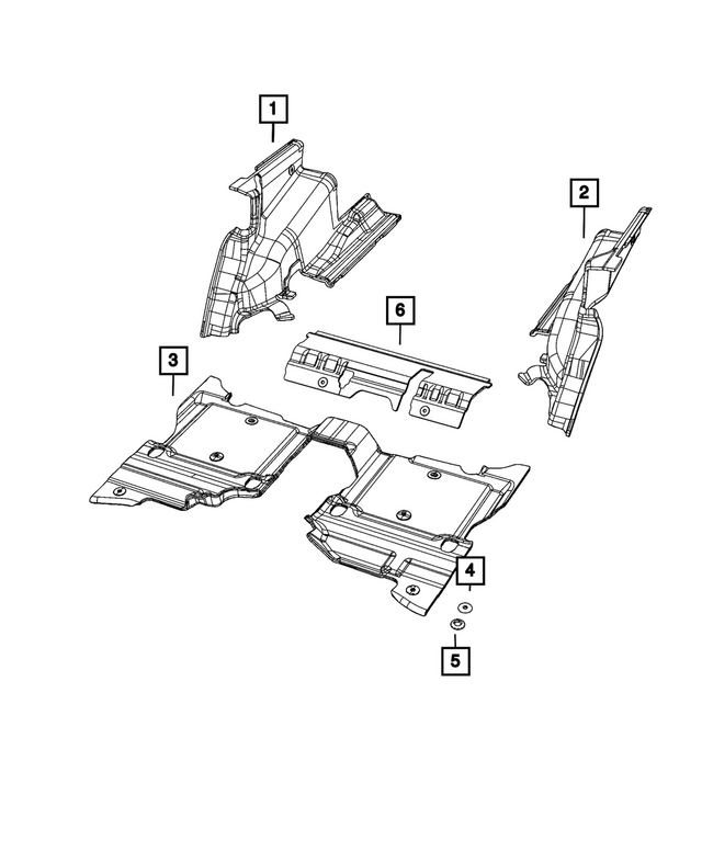 7EW80TX7AB - Interior Trim: Wheelhouse Carpet for Mopar Image