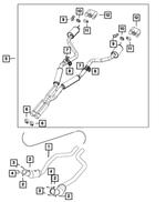 68516708AA - Exhaust: Exhaust Muffler And Resonator for Mopar Image