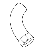 282812T000 - Cooling System: Lower Pipe for Kia Image