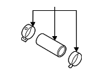 282912T050 - Cooling System: Hose for Kia Image