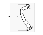 282842T010 - Cooling System: Air Hose for Kia Image