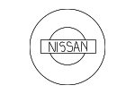 403159E010 - : Center Cap for Nissan Image