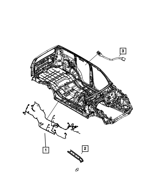 68051130AB - Electrical: Body Wiring for Mopar Image