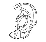 4778212240 - : Splash Shield for Scion: tC | Toyota: Corolla, Matrix Image