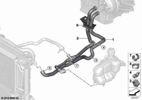 Water Pump, Valve, Hoses for 2019 Mini Cooper S ALL4 #0