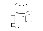68014973AA - Body: Door Latch Bracket for Mopar Image