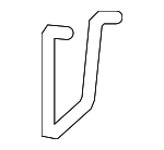 55395815AB - Body: Latch Rods for Jeep: Wrangler, Wrangler JK Image