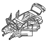 8U0800403 - Body: Body Assembly for Audi Image