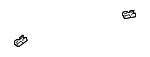 7556102020 - Body: Roof Molding Clip for Lexus Image