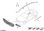 51137909601 - : Grille Front for BMW Image