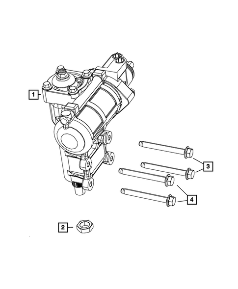 Steering Gear for 2018 Jeep Wrangler #0