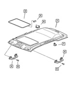 5HE10TL2AB - Interior Trim: Headliner for Mopar Image