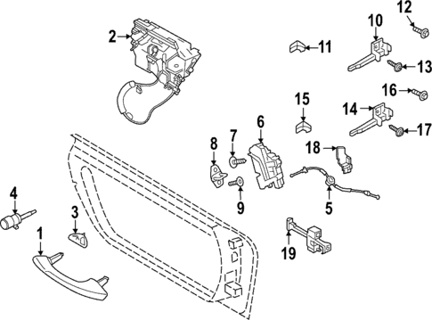 Lock & Hardware for 2023 Porsche 911 #0