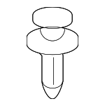 9046707217 - Body: Sight Shield Clip for Lexus: CT200h, ES250, ES300h, ES350, GX460, GX550, IS F, IS200t, IS250, IS300, IS350, IS500, LC500, LC500h, LS460, LS500, LS500h, LS600h, LX570, LX600, LX700h, RC F, RC200t, RC300, RC350, RX350, RX350h, RX350L, RX450h, RX450h+, RX450hL, RX500h, RZ300e, RZ450e, UX200, UX250h, UX300h Image