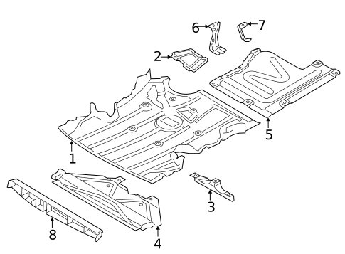 Splash Shields for 2007 BMW 328i #0