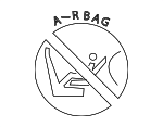 71212122545 - Body: Air Bag Label for Mini Image