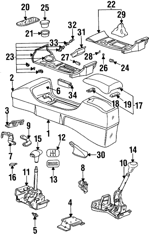 Rear Door for 1995 Pontiac Grand Am #2