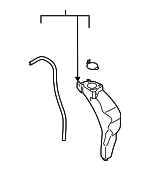 45150SJ000 - : Engine Coolant Reservoir for Subaru: Forester Image