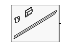 87731T1001 - Body: Body Side Molding for Hyundai Image