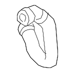 4M0122101DR - Cooling System: Upper Hose for Audi Image