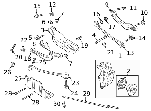 Rear Suspension for 2019 Audi A7 Sportback #0
