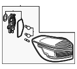 63219853367 - : Tail Lamp Assembly for BMW: X3 Image
