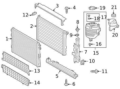 Radiator & Components for 2023 Toyota GR Supra #0