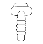 90118WA470 - Cooling System: Upper Cover Screw for Toyota: GR Supra Image