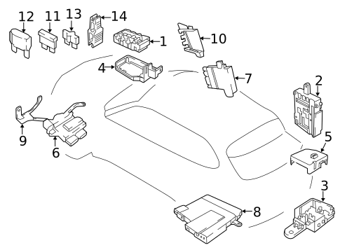 Fuse & Relay for 2017 BMW X5 #0