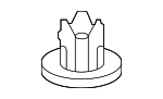155305933 - Body: Under Cover Clip for Nissan Image