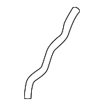 329410C100 - Cooling System: Inlet Hose for Toyota Image