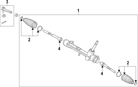 Steering Gear & Linkage for 2025 Toyota Corolla #1