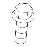 31306851799 - Suspension: Guide Support Screw for BMW: X3, X4 Image