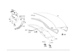79908504 - Trunk Lid: Pan Head Screw W Collar for Mercedes-Benz Image