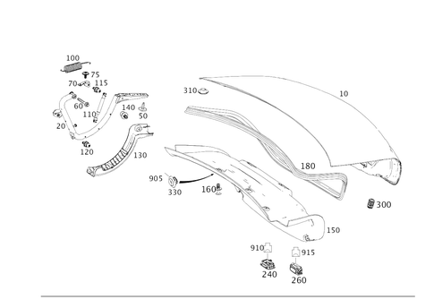 Trunk Lid for 2020 Mercedes-Benz S63 AMG #0