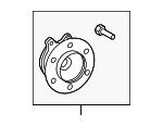 435500C020 - Brakes: Hub Assembly for Toyota: Sequoia, Tundra Image