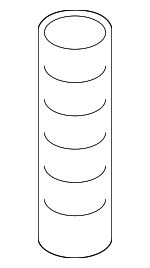 W713988S437 - Cooling System: Inter-cooler Pipe Stud for Lincoln: MKT Image