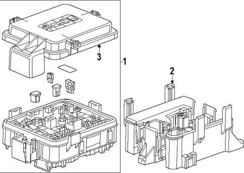 Fuse & Relay for 2023 Chevrolet Colorado #0