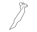 3C8867179A4A1 - Body: Pull Handle for Volkswagen: CC Image