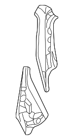 51472SA3419P - Body: Reinforcement for Subaru: Forester Image
