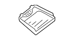8401A032 - Electrical: Map Light Lens for Mitsubishi Image