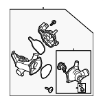 79121013M - : Water Pump for Audi: R8 Image