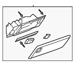 15807880 - Body: Glove Box for GM Image