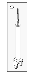 E62109N60C - : Shock Absorber for Nissan Image