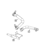 68592606AA - Exhaust: Pressure Front Tube for Mopar Image